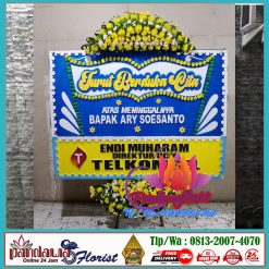 bunga papan duka bekasi