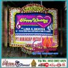 bunga papan happy wedding cikarang