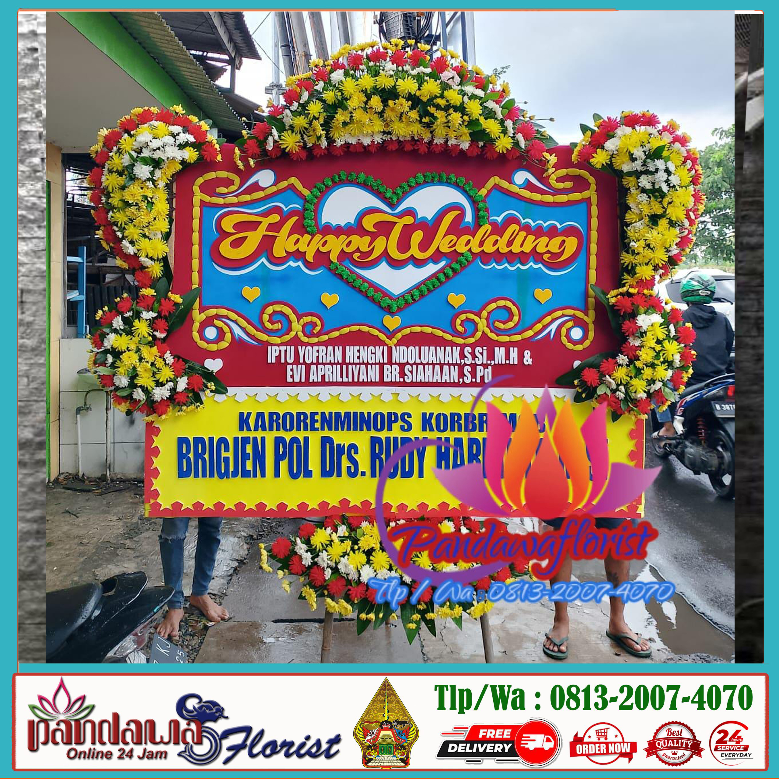 tema-pandawa wedding new3 bunga papan wedding